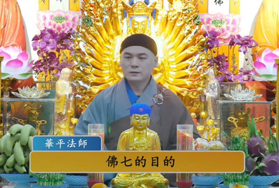 佛七的目的